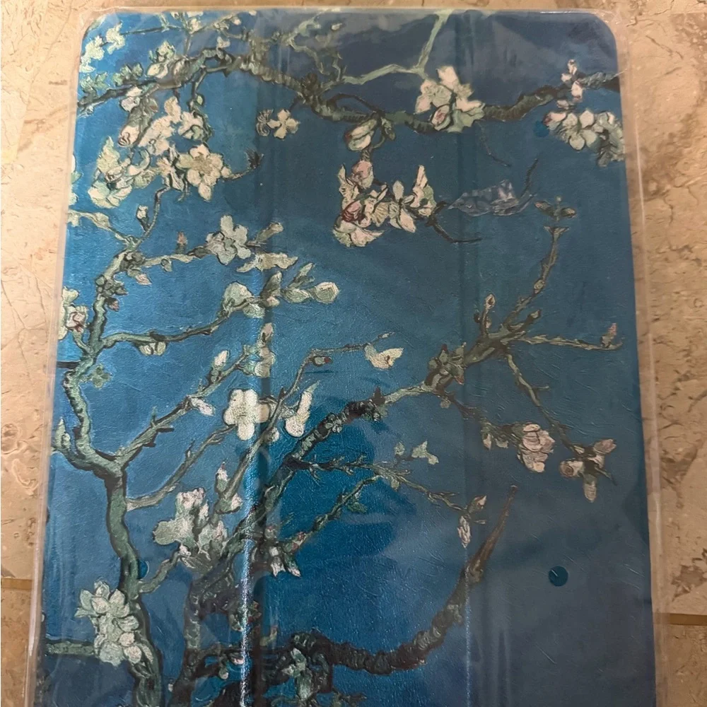 Floral Blue iPad Case